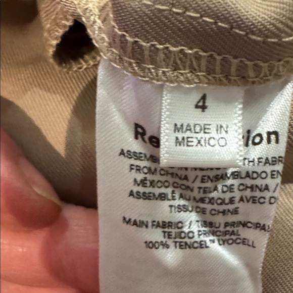 Reformation 200% tencel trousers 4 - Picture 4 of 4